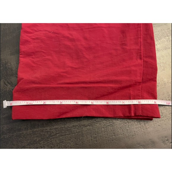 Instant Action Vintage 90's Maroon Nylon Short Wind Pants Sz M - Picture 10 of 11